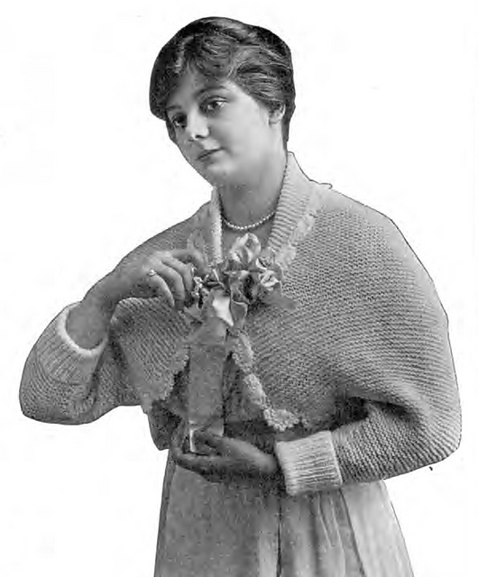 No. 470 A Warm & Dainty Knitted “Comfy"