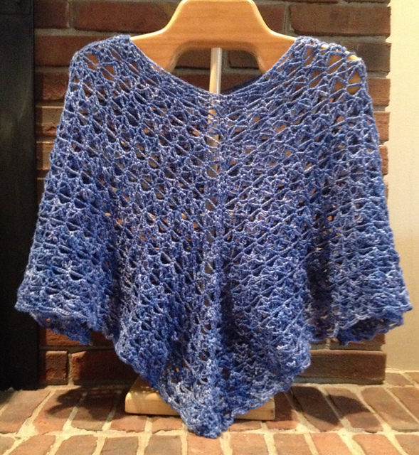 Lacy Lattice Poncho