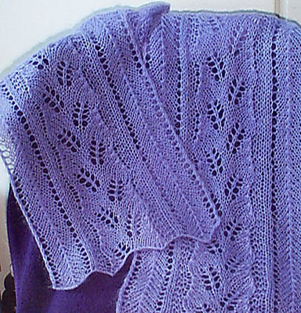 Seaweed and Shells Scarf
