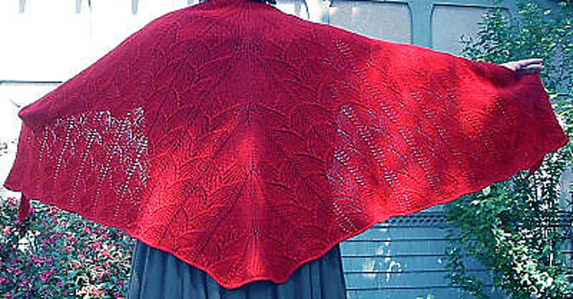 Dragon Wings Shawl