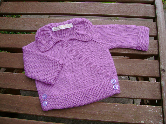 Huggy Bear Wrap Cardigan & Hat #001