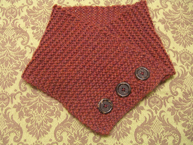 Learn-to-knit Neckwarmer