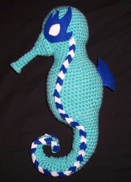 Amigurumi Seahorse