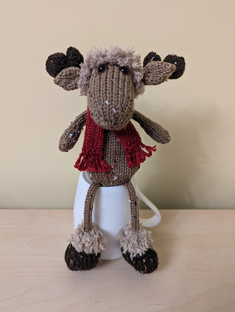 Mini Moose on the Shelf