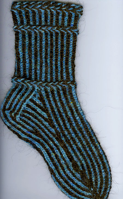 Pinstripe Foot Warmers