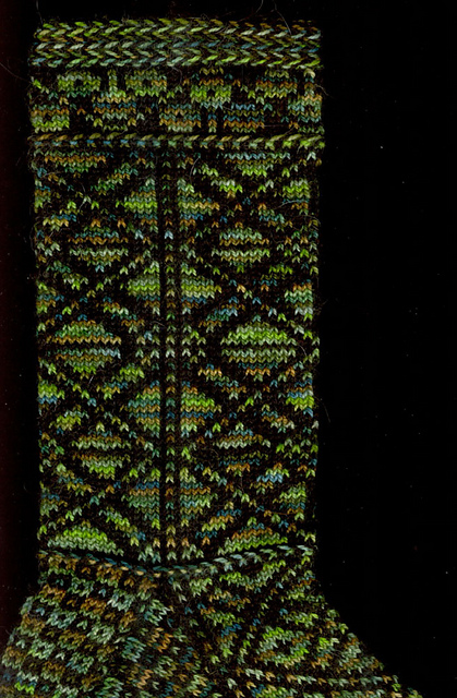 Latvian Mitten Sock
