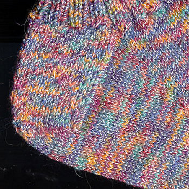 Bamboozle- Toe-up flap heel