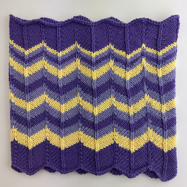 Cotton Chevron Cowl