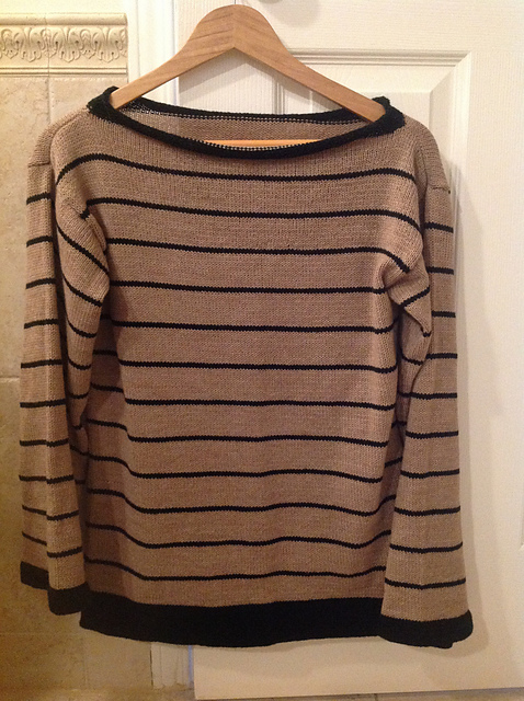 Pull à rayures