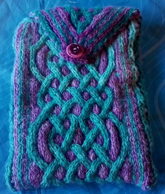 Mosaic Cable Tablet Case or Cowl
