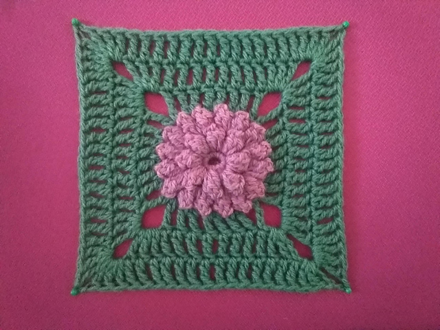 Ravelry: Dahlia Square pattern by Paige Fitzgerald-Vest