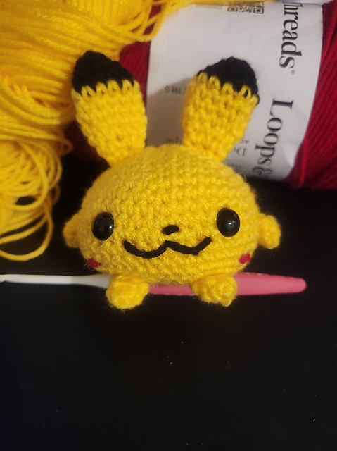 Ravelry: Pocket Pikachu pattern by Rogue Ranger
