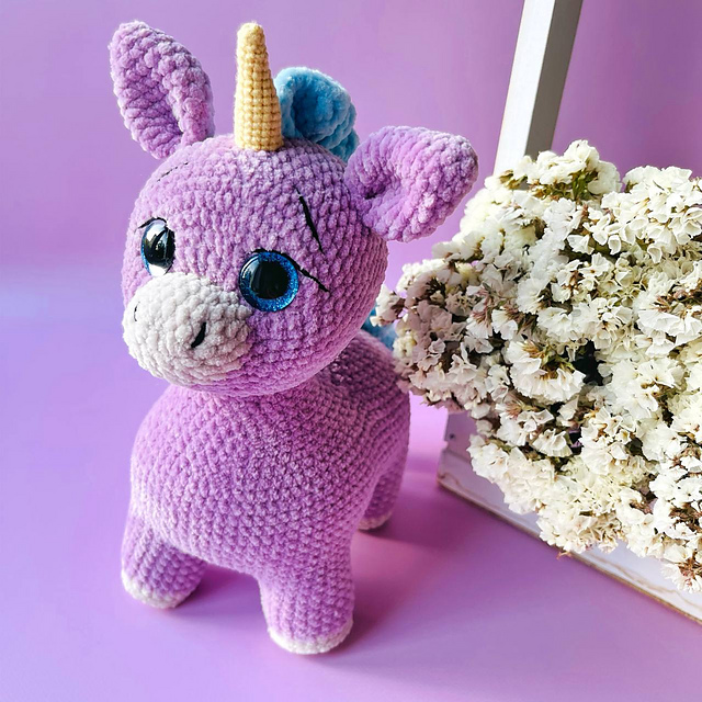 Amazing Box Ravelry: Unicorn Sophie pattern by Amazing Box