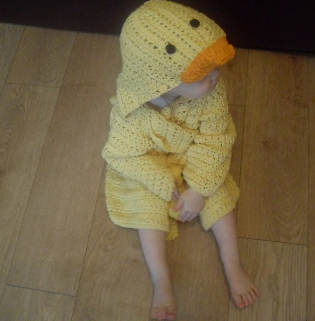 Toddler's Duck Bathrobe Kid's