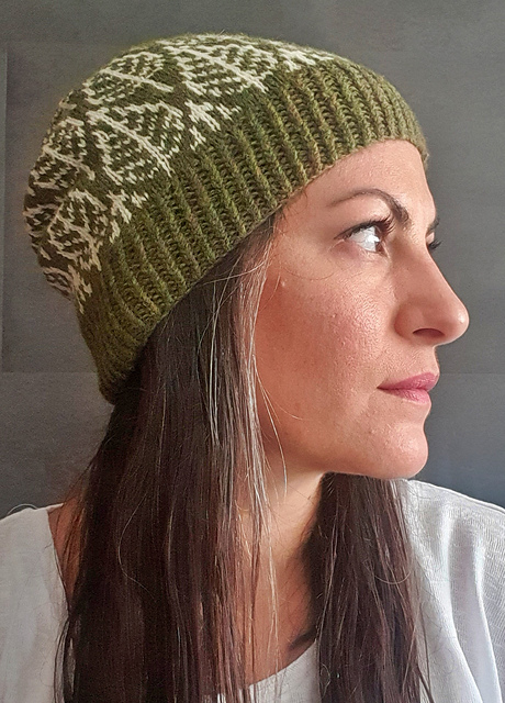 Leaves on head