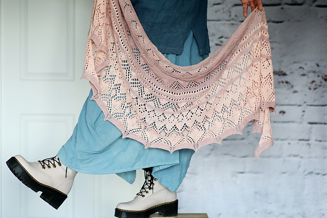 Way Leads on to Way - 2024 Mystery Shawl