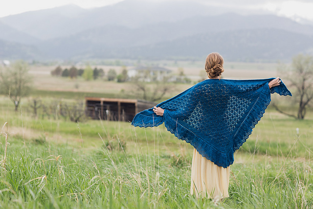 Squall Line Shawl