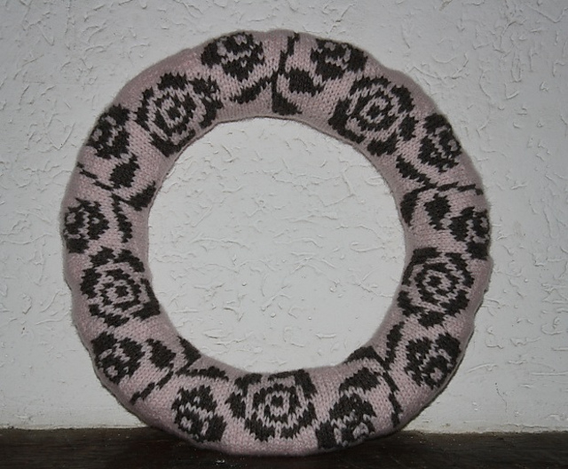 Wreath with roses