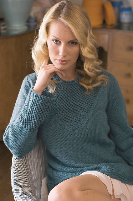 Ravelry: Lattice Jumper pattern by Rebecca Smith