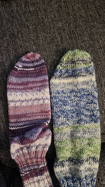 Höger och vänster socka med st 3,5