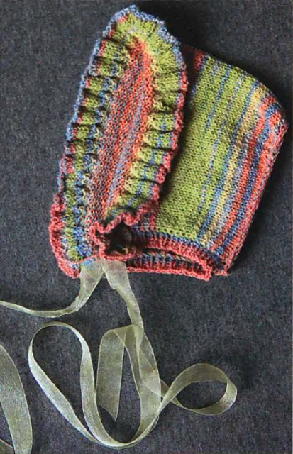 Spring Colors Baby Bonnet