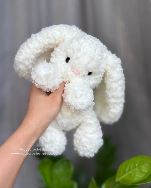 Chubby Fluffy Bunny Plushie
