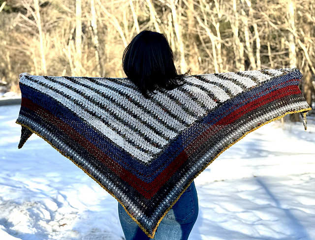 Tide Marks Shawl