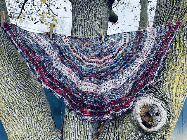 Spiral Crescent Shawl Design Set