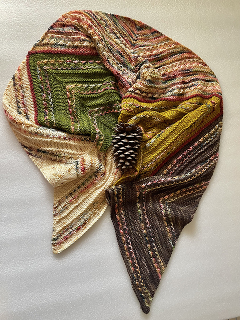 Prairie Girl Patchwork Scarf