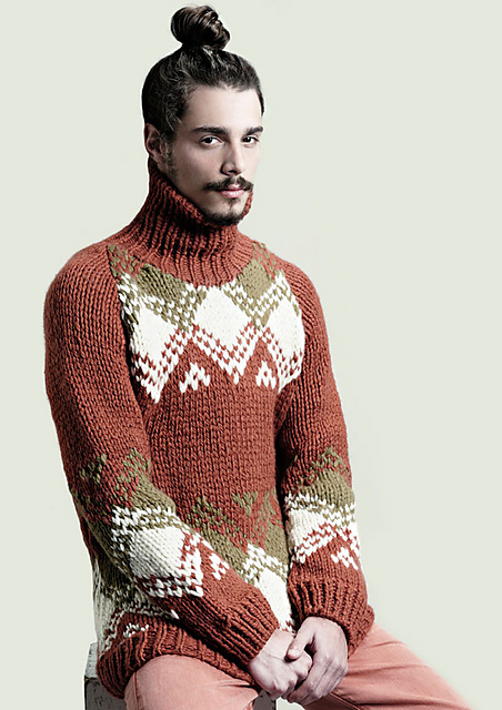 Millenium jacquard sweater