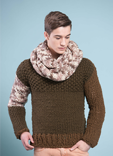 Millenium Sweater and Scarf
