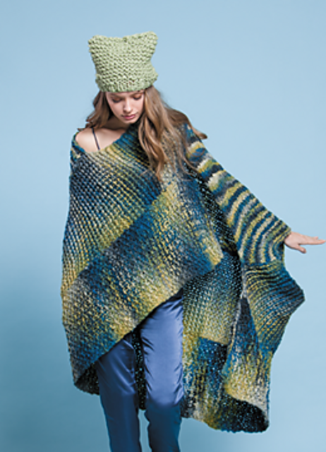 Allegro Long Poncho