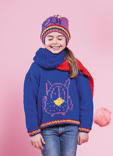 Cordatta Owl Sweater