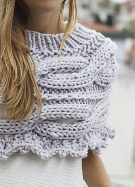 Number One Grey Poncho