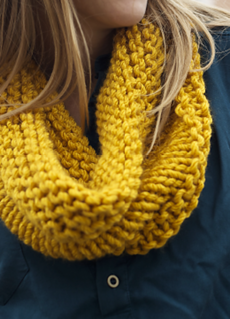 Number One Cowl (Mustard)