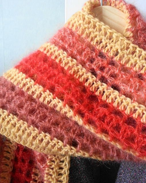 Marmalade crochet scarf