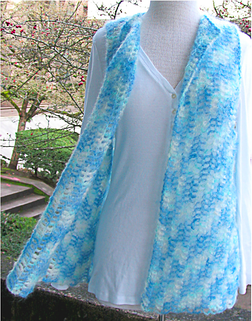 Heavenly Waterfall Vest