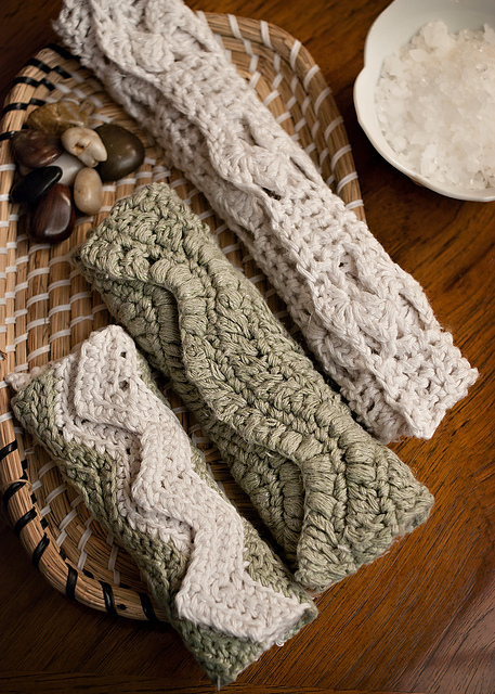 Pearl Spa Cloths (Crochet)