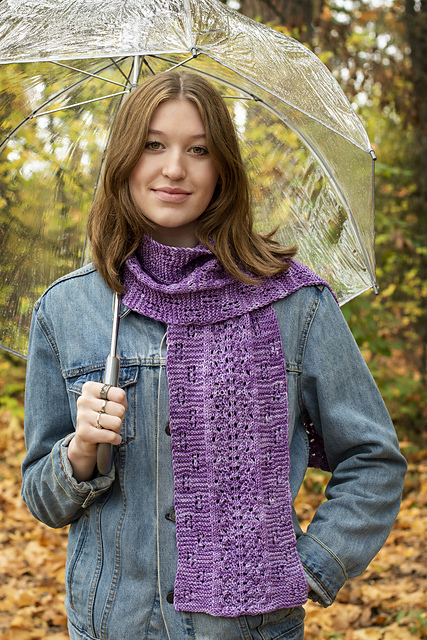 Lupine Scarf