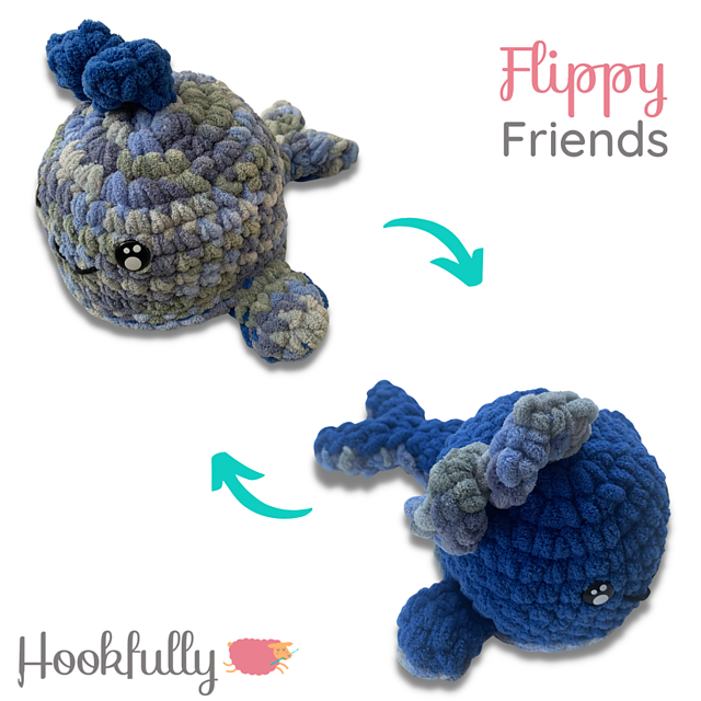 Reversible Whale - Flippy friends