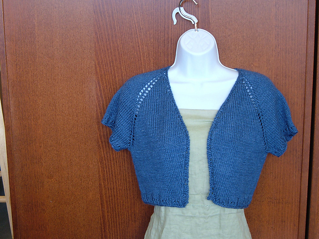 Double Eyelet Bolero