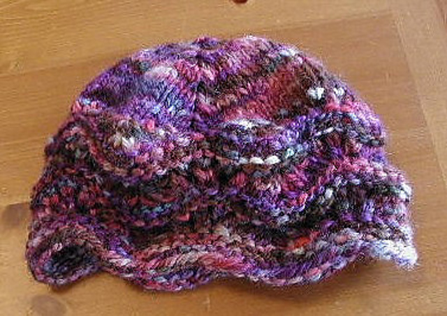 Silk Garden Hat and Cowl