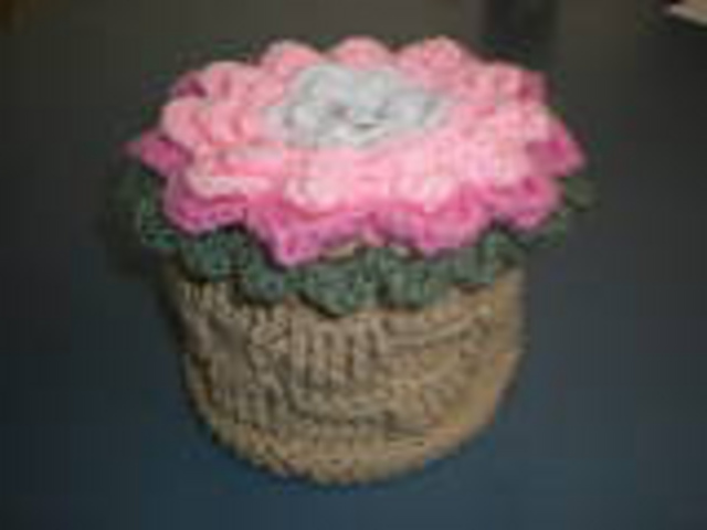 Rose Basket Toilet Paper Topper
