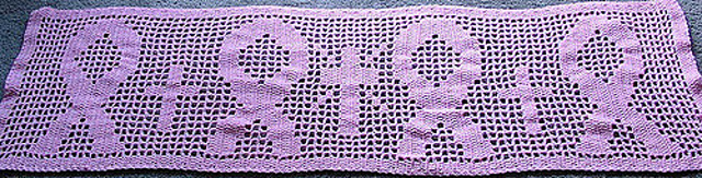 Survivor's Ribbon Shawl