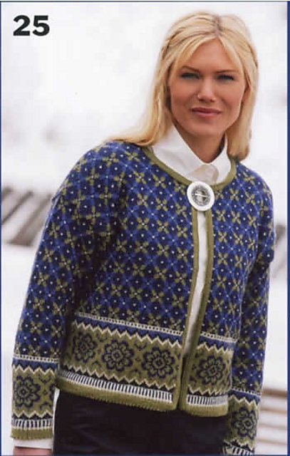 0411-25 Patterned jacket