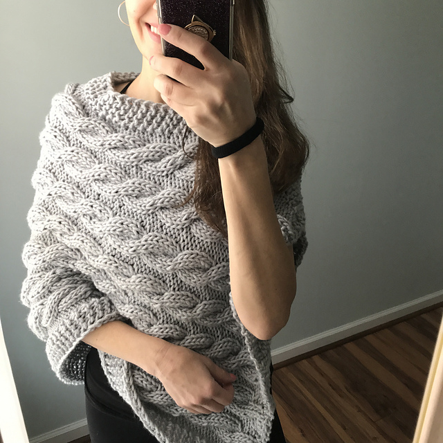 The River Flow Capelet Wrap