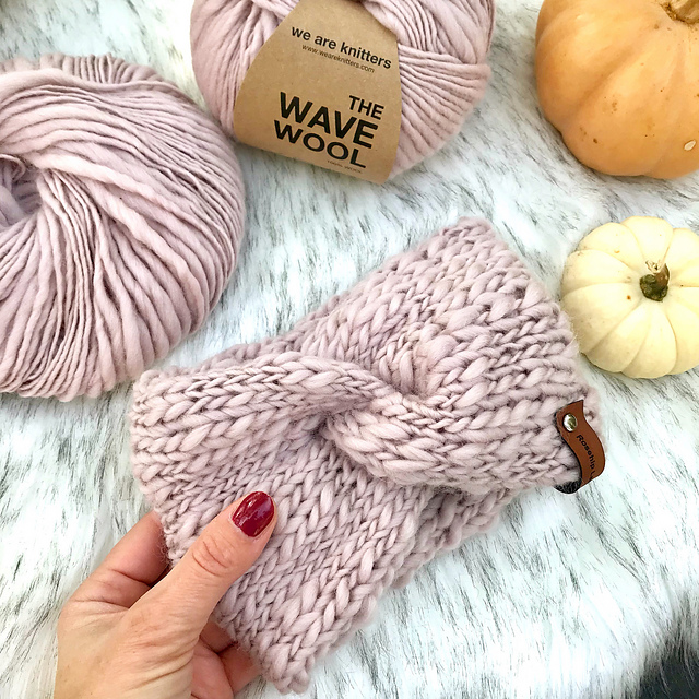Rose Hip Twisted Turban Headband