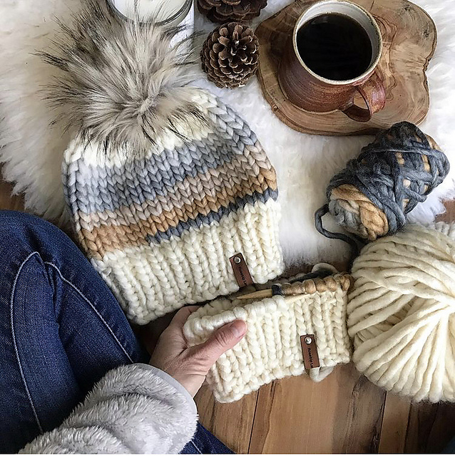 The Alps Women's Super Chunky Beanie Hat