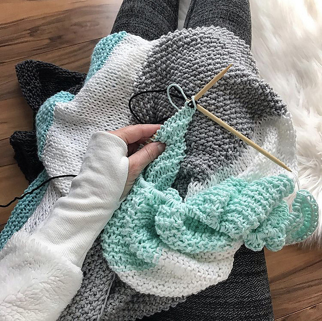Outer Banks Cotton Throw Blanket