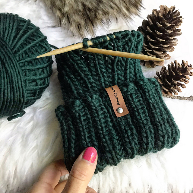 Fold Over Beanie Hat